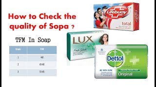 How to Check the Quality of Soap  TFM in Soap  The Next [upl. by Nimad356]