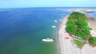 Filmagem Aérea da Coroa do Avião em 4K  Itamaraca  Forte Orange  Abreu e Lima Pernambuco [upl. by Annil901]