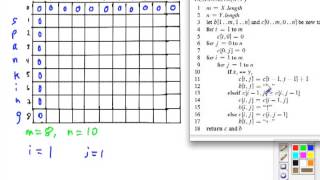 Topic 12 C LCS Example Continued [upl. by Maris]