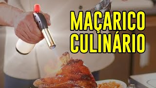 Como Usar  Maçarico Culinário [upl. by Wendelin137]