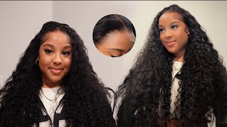 Hair Vlog Versatile Deep Wave Wig Install  Style  Single Knot 136 Frontal Wig  Alipearl Hair [upl. by Nirehtak131]