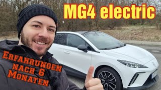 MG4 electric Luxury Unsere Erfahrung nach 6 Monaten Pro amp Contras [upl. by Kaasi]