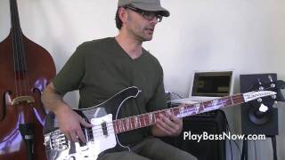 13 Practicing the Major scale  tips and tetrachords for bass [upl. by Giffie]