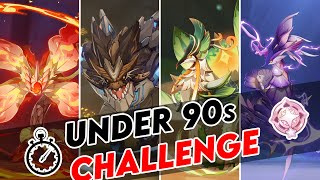 Under 90s clears with C0 limited 5 stars  SpeciallyShaped Saurian Search Event [upl. by Leonie134]