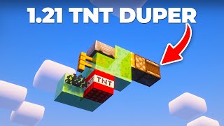 BEST TNT Duper in Minecraft 121  Minecraft 121 Tutorial [upl. by Wanda]