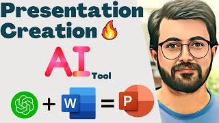 Create astonishing presentation using free AI tool  Best trick ever to develop PPT using ChatGPT [upl. by Cade321]