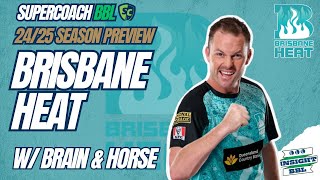 BBL Supercoach  Brisbane Heat Team Preview 202425 [upl. by Sellma]