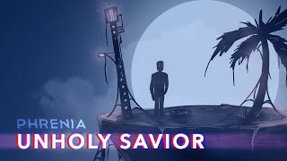 PHRENIA  Unholy Savior Official Lyrics Video [upl. by Ainotna]