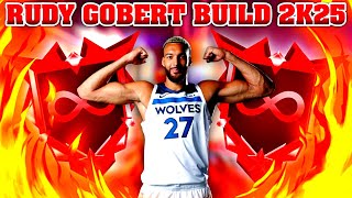 Rudy Gobert Build 2k25 Best Versatile Enforcer Build for NBA 2k25 Next Gen [upl. by Aranahs]