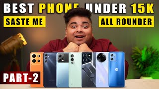 Best Phones Under 15000  FEBRUARY 2024  All Rounder in BUDGET🔥 [upl. by Charlena]