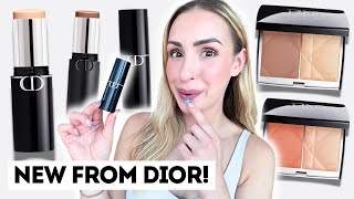 DIOR FOUNDATION amp CONTOUR STICKS 😱 Review amp Swatches  Dior Color amp Glow Diorissimo Diorette [upl. by Stochmal]