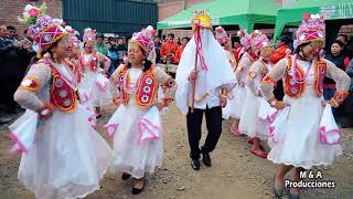 Pallas de Chavin de Huantar en Fiesta patronal del 2017 FULL HD [upl. by Quillon]