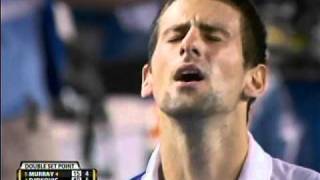 39ball tennis rally  Djokovic v Murray [upl. by Smiga]