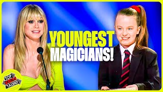 Best of Youngest Magicians on Got Talent [upl. by Itoc]