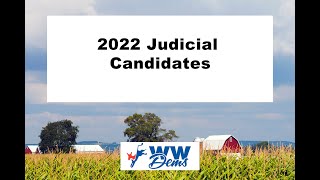 2022 Washtenaw Judicial Candidates [upl. by Holihs57]