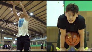 Icons of Hangzhou Asian Games  Yang Liwei amp Yang Shuyu hardworking sisters at basketball court [upl. by Oringas]