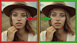 Photoshop Augen aufhellen strahlen lassen und färben Tutorial deutsch 2021 [upl. by Beattie948]