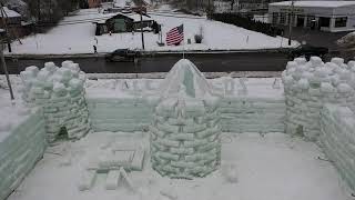 Saranac Lake Ice Palace 2021 [upl. by Hance]