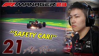 THIS RUINED OUR CHANCES OF POINTS F1 Manager 23  Part 21  Las Vegas GP [upl. by Vastha]