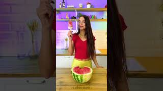 Create Healthy Watermelon Ice Cream A Cool DIY Idea 🍉🍦 shorts [upl. by Anima]