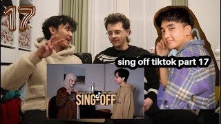 REAKSI REZA DARMAWANGSA SINGOFF TIKTOK SONGS PART 17  Kiw Kiw Greedy Termntor vs EltasyaNatasha [upl. by Anahsohs436]