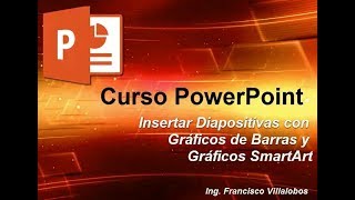 Curso PowerPoint INSERTAR DIAPOSITIVAS CON GRÁFICOS Y SMARTART [upl. by Kerrin]