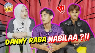 DANNY RABA NABILAA   AMIR PERTAHANKAN NABILA [upl. by Sane]