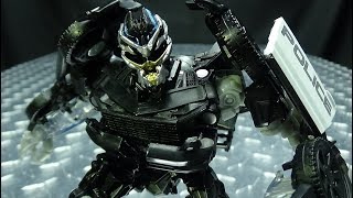 Studio Series Deluxe BARRICADE EmGos Transformers Reviews N Stuff [upl. by Platto]