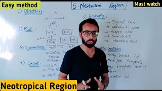 Neotropical Region Direction  MapSurrounding extent climate zoogeographical region  Bsc  Bs [upl. by Zales]