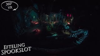 Efteling Spookslot Haunted House 360 VR POV Onride [upl. by Relyat]