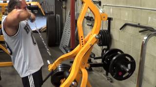 Upright Rows on WBLS13 Powertec LeverGym with Lee Priest [upl. by Codie364]