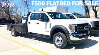 FOR SALE 2018 Ford F550 XL Flatbed from PTR Premier Truck Rental [upl. by Airehc]