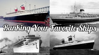 Ranking Your Favorite Ships [upl. by Llehsim263]