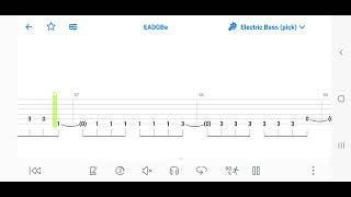 plaster caster bass tab [upl. by Ronnica633]