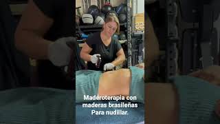 Maderoterapia en abdomen para reducir adiposidad [upl. by Nwahsd]