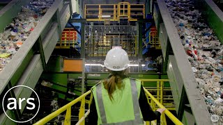 Ars tours the Sims Municipal Recycling facility in Brooklyn NY [upl. by Verile]