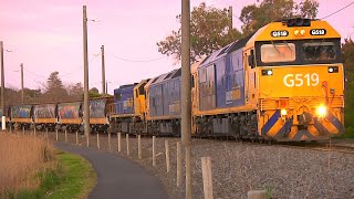 Portland Victoria Grain Train Departure  G519 BL32 X50  1st August 2024 [upl. by Vladimir]