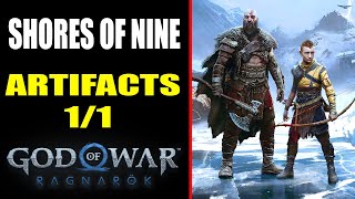 Shores of Nine Artifacts Location  God of War Ragnarök [upl. by Della]