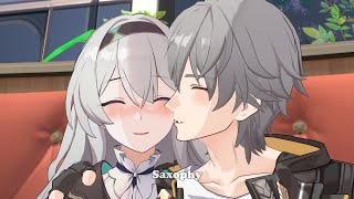 Caelus Kisses Firefly  Honkai Star Rail [upl. by Holder]