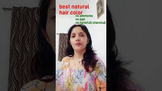 Best natural hair color no ammonianoharmfullchemicals ppdfreeorganic only smooth silky hairshiny [upl. by Brendan547]