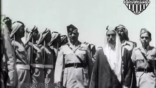 الأردن  عودة الأمير طلال بن عبدالله من سويسرا وتلقيه البيعة ملكا للأردن 1951 [upl. by Yendys]