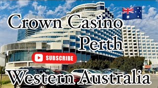 Crown Tower Casino Perth Western Australia 🇦🇺 Lunch Time [upl. by Valerie]