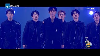 WayV《天选之城》《无翼而飞》威神V酷燃hold全场 舞台效果堪比演唱会《2020感恩有你》 浙江卫视2020跨年晚会 花絮 20191231  浙江卫视官方HD [upl. by Erv]