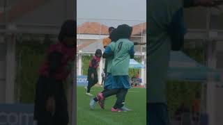 RIUHNYA SEPAKBOLA PUTRI CILIK  MILKLIFE SOCCER [upl. by Suirradal]