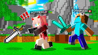 👨‍🏫 EXAMEN DE MINECRAFT con KITTENZER0 👱‍♀️ [upl. by Thayer481]