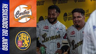 Caribes de Anzoátegui vs Leones del Caracas  12 de noviembre 2024 [upl. by Navac]