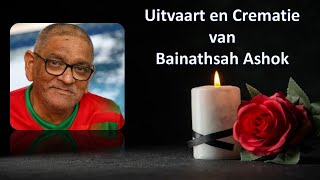 LIVESTREAMING Uitvaartdienst en Crematie van Bainathsah Ashok [upl. by Luna]