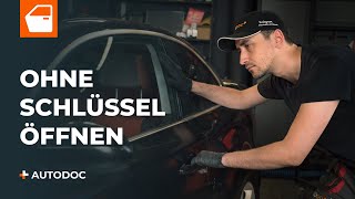 Wie man sein Auto ohne Schlüssel entriegelt  Tipps von AUTODOC [upl. by Wivinah701]