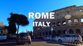 Rome Italy  Driving Tour 4K [upl. by Sillyhp532]