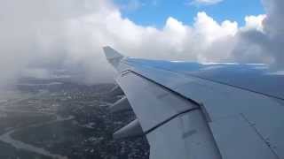 A330300 Take off Perth to Brisbane Virgin Australia inbetween storm fronts [upl. by Olleina]